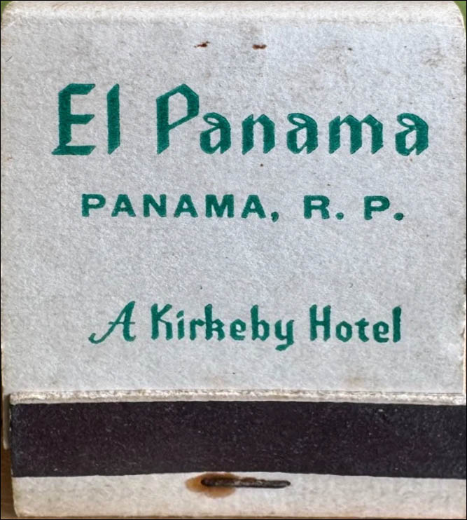 El Panama-matchbook