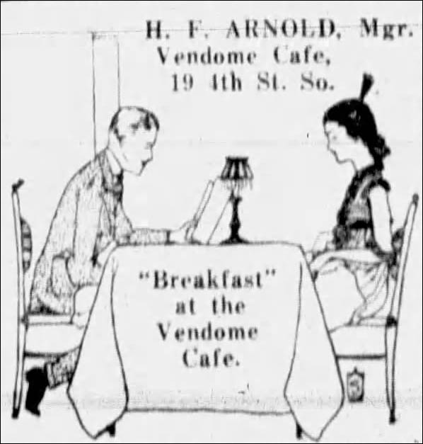 Vendome Cafe-1916